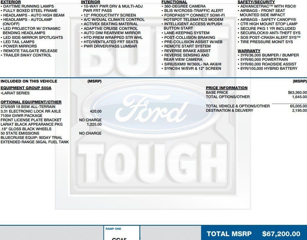 2025 Ford F-150 — side profile view